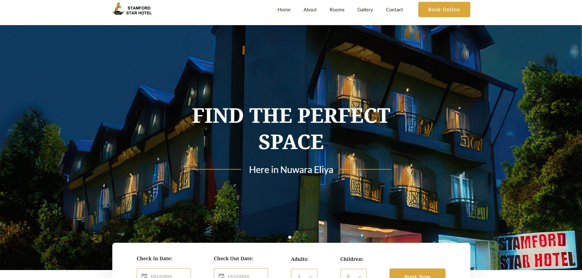 Landing Website